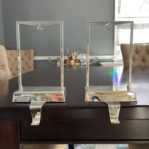 Pottery Barn Open Frame/Ornament Stocking Holders